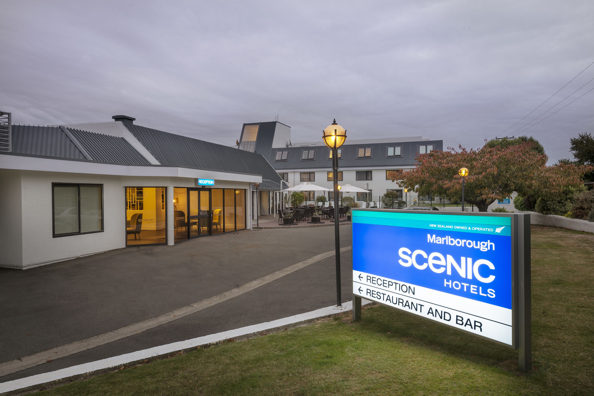 Scenic Hotel Marlborough Blenheim Esterno foto